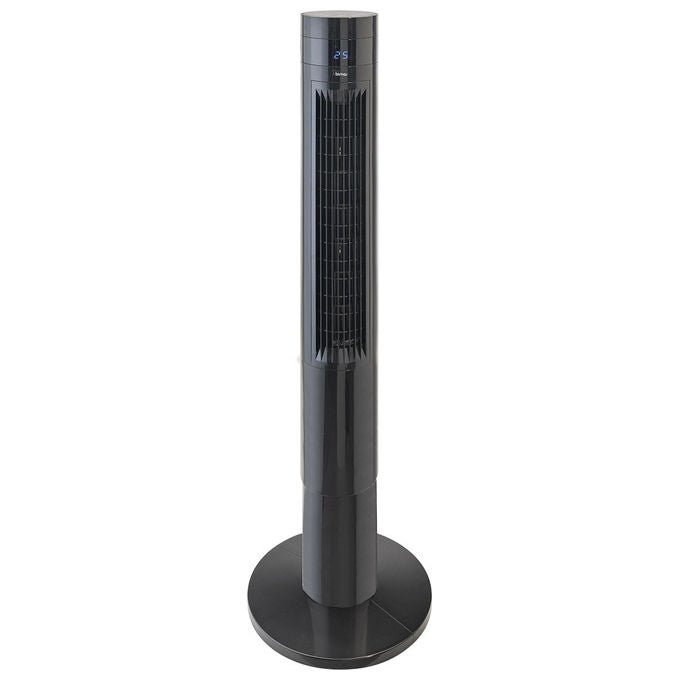 Bimar VC112 ventilatore a torre, 112 cm, telecomando, touch, 3 velocita', oscillante, timer 12h, nero