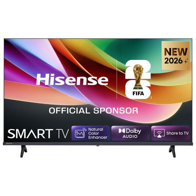Hisense smart tv 32 pollici, 32A49S, HD 1366x768, VIDAA, Dolby Audio, Wi-Fi, HDMI, USB, Game Mode, controllo vocale
