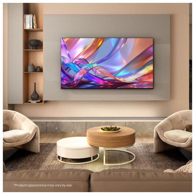 Hisense smart tv 85E79S, 85 pollici, QLED 4K, Wi-Fi, Dolby Vision, HDR10+, HDMI 2.1, VIDAA, nero