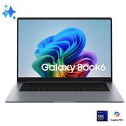 Samsung Galaxy Book6, notebook 16 pollici, Intel Core Ultra 7 355, 16 GB RAM, 512 GB SSD, Copilot+, Wi-Fi 6E, Windows 11 Home, grigio