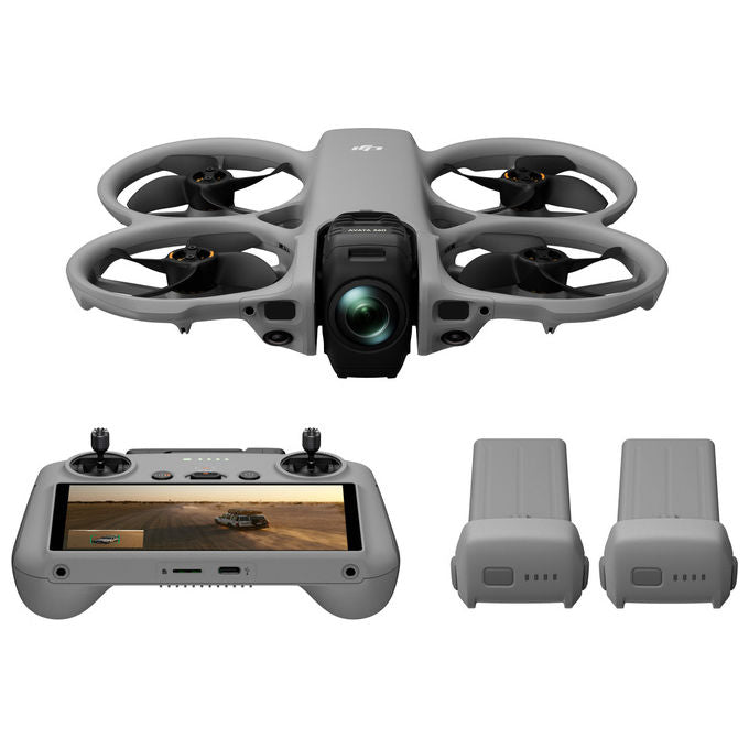 DJI Avata 360 Fly More Combo RC 2, drone FPV, video 8K HDR 360°, sensore 1 pollice, 64 MP, autonomia 23 min, grigio