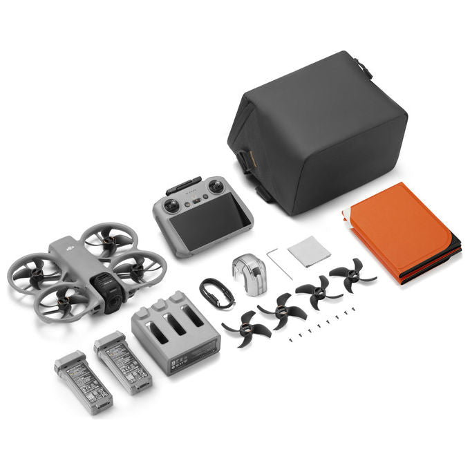 DJI Avata 360 Fly More Combo RC 2, drone FPV, video 8K HDR 360°, sensore 1 pollice, 64 MP, autonomia 23 min, grigio