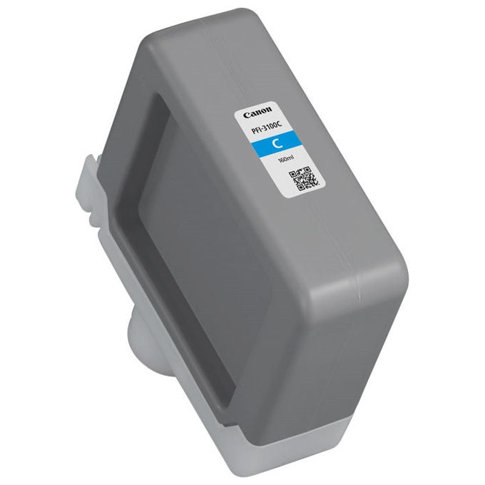 Canon serbatoio inchiostro PFI-3100C, ciano, 160 ml, originale, compatibile PRO-6600, 4600, 2600, GP-6600S