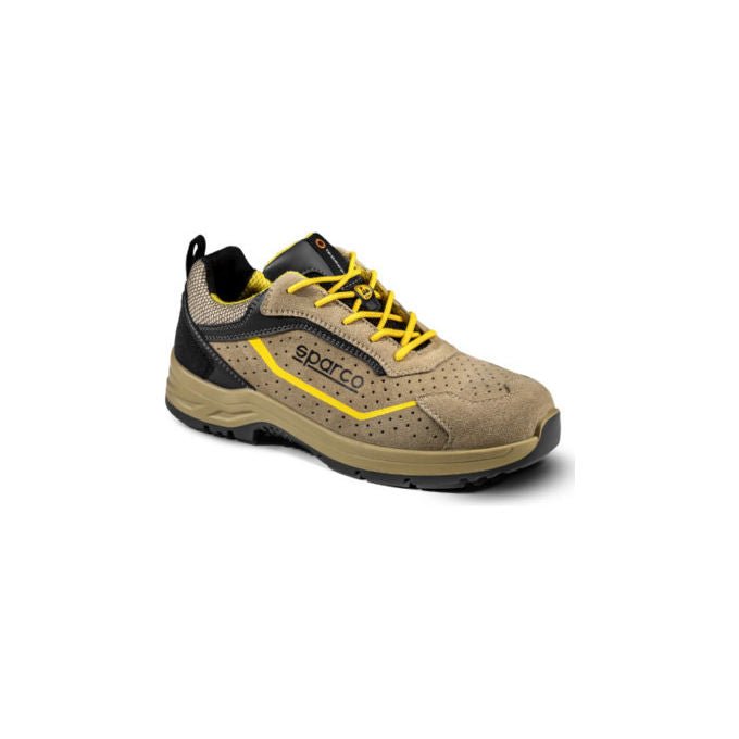 Sparco Colton scarpe di sicurezza S1P ESD, tomaia scamosciata traforata, soletta antiperforazione, taglia 38