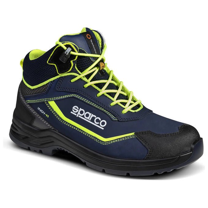 Sparco scarpe antinfortunistiche Indy-HE Ranger, S3 ESD, antiperforazione, puntale composito, suola FlexGrip, uomo donna, taglia 38