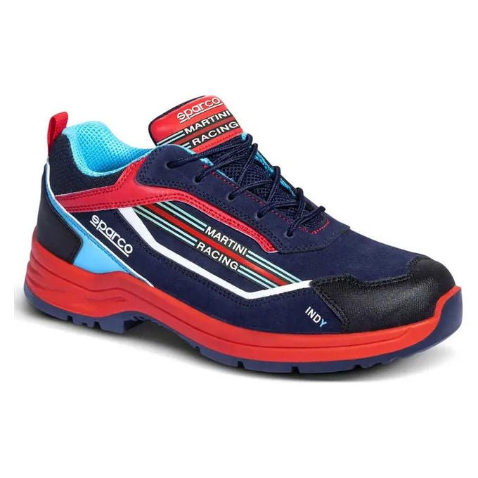 Sparco scarpe antinfortunistiche Indy Sanremo S3 ESD SRC, puntale vetroresina, suola Flexgrip+, blu, taglia 38