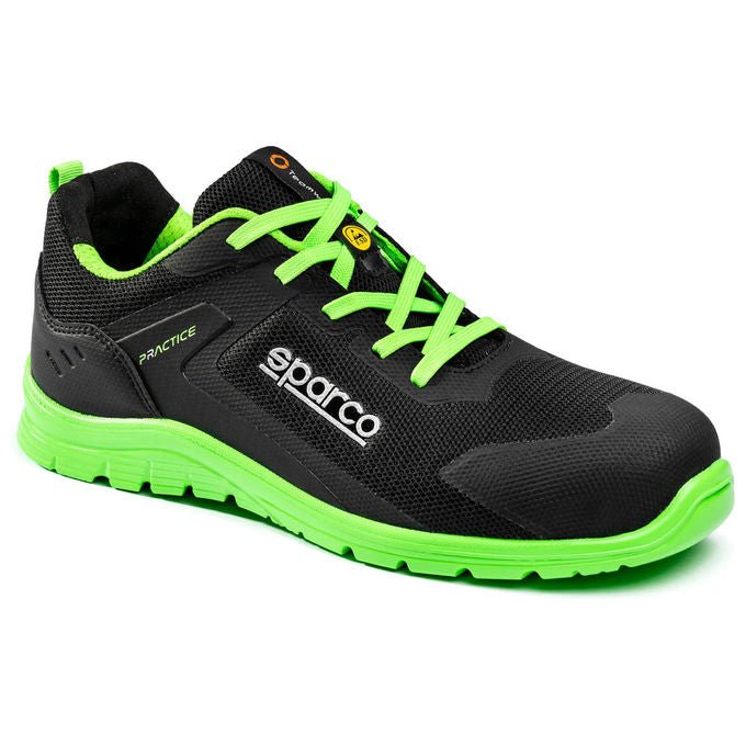 Sparco scarpe antinfortunistiche Rinus S1PS ESD metal free, punta composita, traspiranti, antistatica, taglia 38