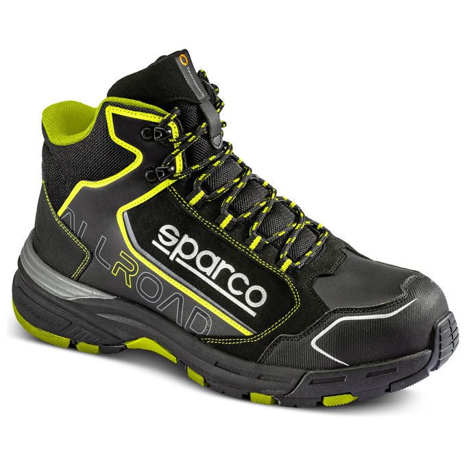 Sparco scarpe antinfortunistiche Allroad Sochi, S3 SRC, metal free, puntale composito, suola crossgrip, ESD, blu, taglia 38