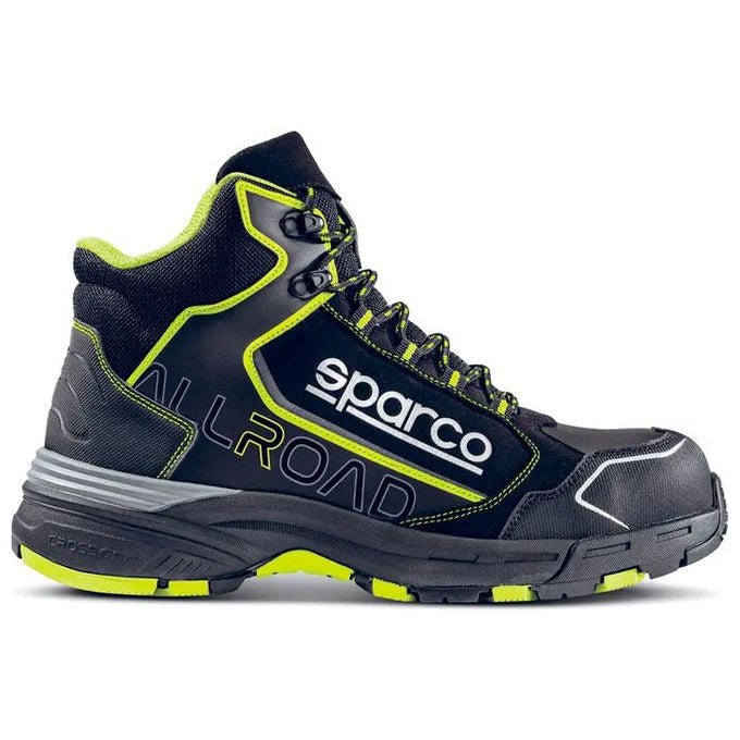Sparco scarpe antinfortunistiche Allroad Motegi S3, metal free, puntale composito, ESD antistatica, suola antiscivolo HRO, taglia 39