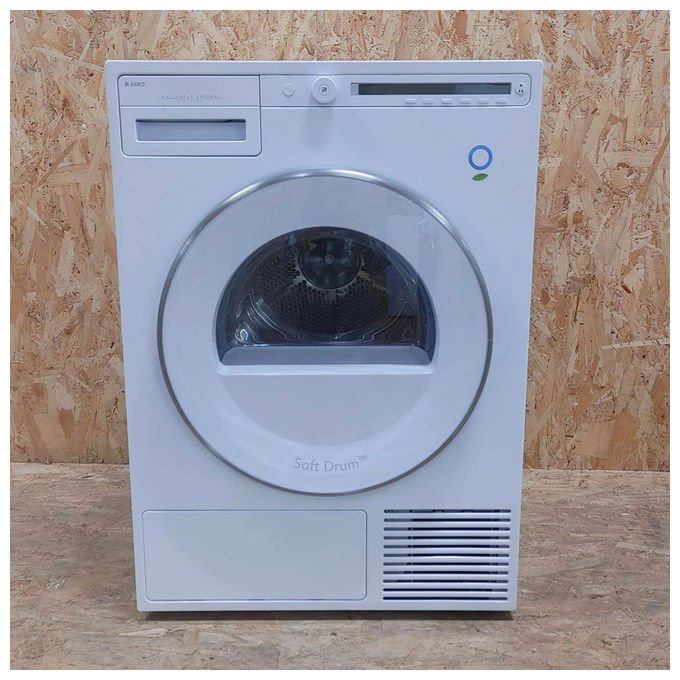 Asko asciugatrice T709HUW, pompa di calore, 9 kg, 20 programmi, display TFT touch, classe B, bianco
