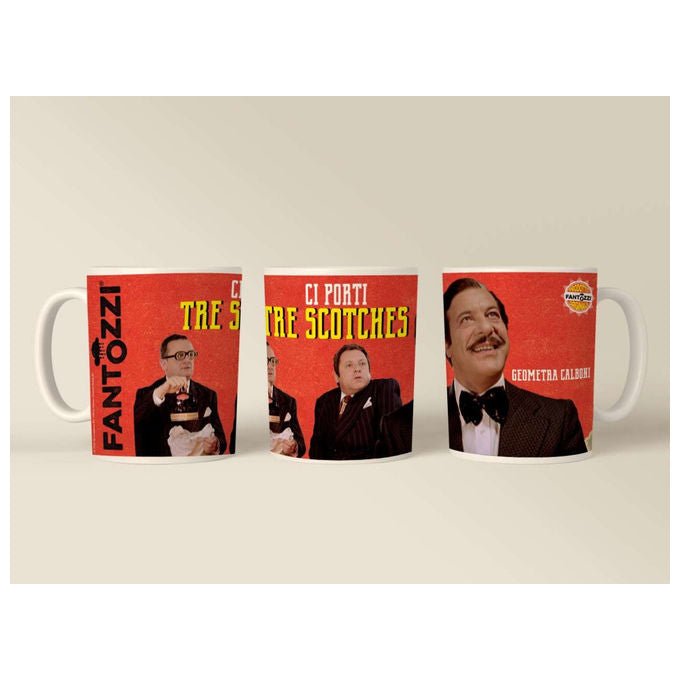 Infinite Statue tazza di ceramica Fantozzi Ufficio Sinistri, prodotto ufficiale, 320 ml, cinema italiano