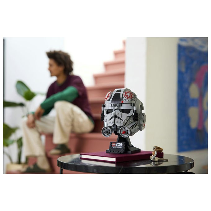 Lego Star Wars casco pilota di AT-AT 75429, set da costruzione per adulti, 730 pezzi, collezione caschi
