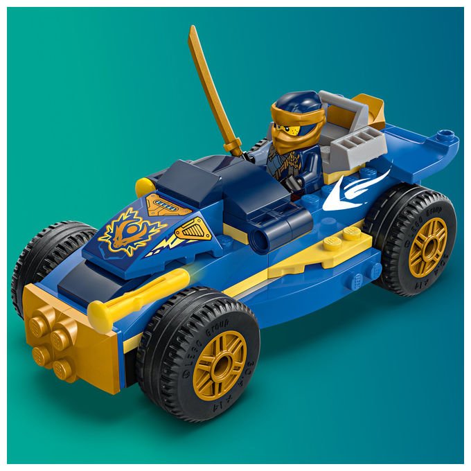 Lego Ninjago 71840 duello ad alta velocita' tra Rogue e Drix, 2 macchine giocattolo, 3 minifigure, 111 pezzi, 4+ anni