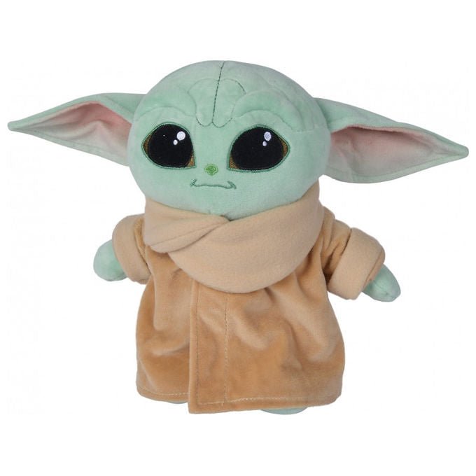 Simba peluche Grogu con popcorn 25 cm, Star Wars The Mandalorian, personaggio morbido, idea regalo