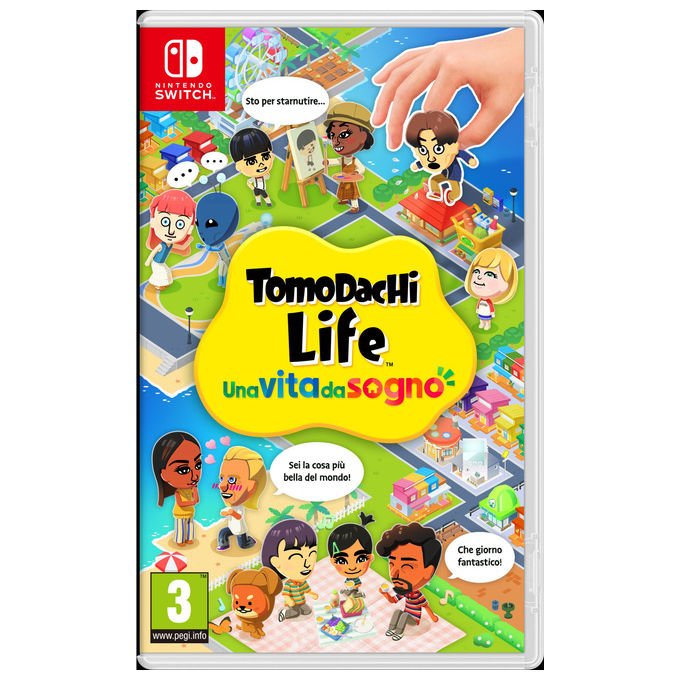 Nintendo Tomodachi Life una vita da sogno, gioco Nintendo Switch 2, simulazione, PEGI 3