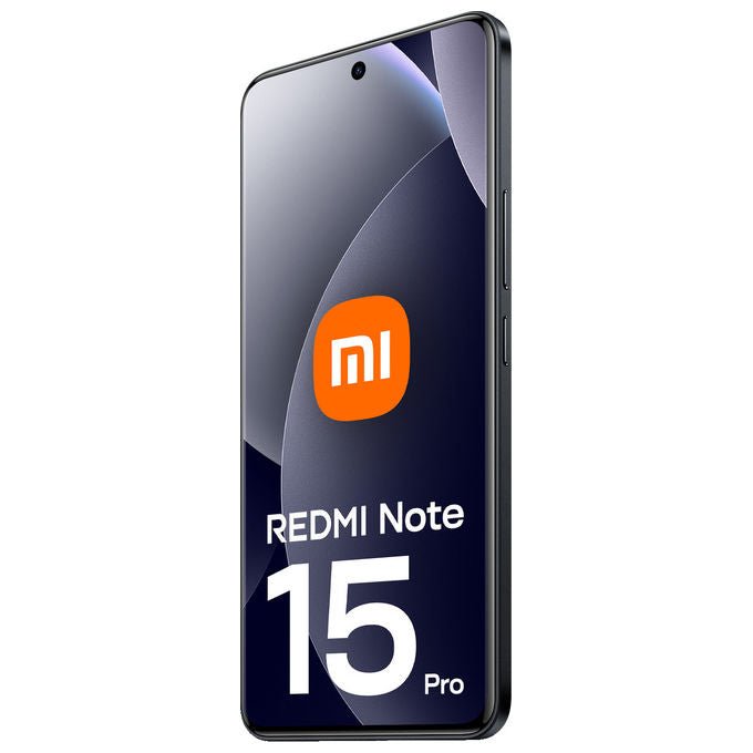 Xiaomi Redmi Note 15 Pro, smartphone 4G, display AMOLED 6.77'', 12 GB RAM, 512 GB, fotocamera 200 MP, batteria 6500 mAh, nero