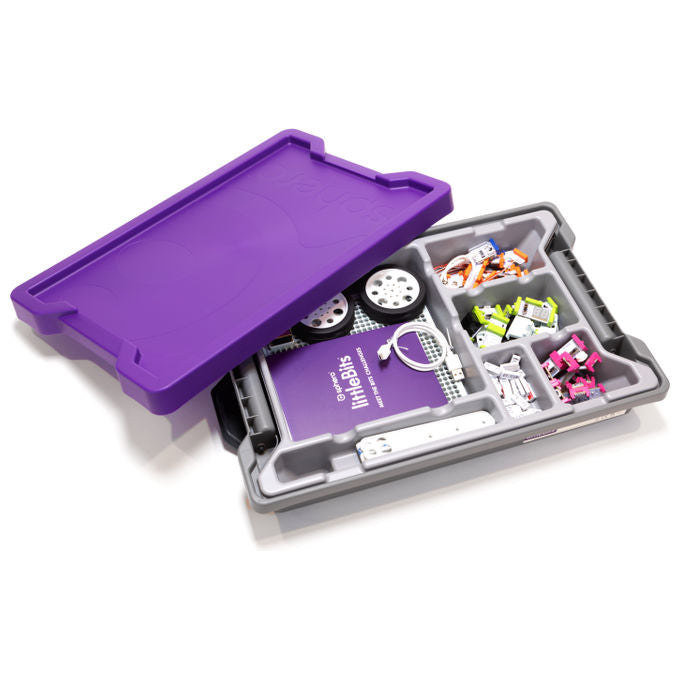 LittleBits 680-0901 Invention Kit Class Pack 5 Kit per Apprendimento Creativo con Moduli Elettronici colore Nero