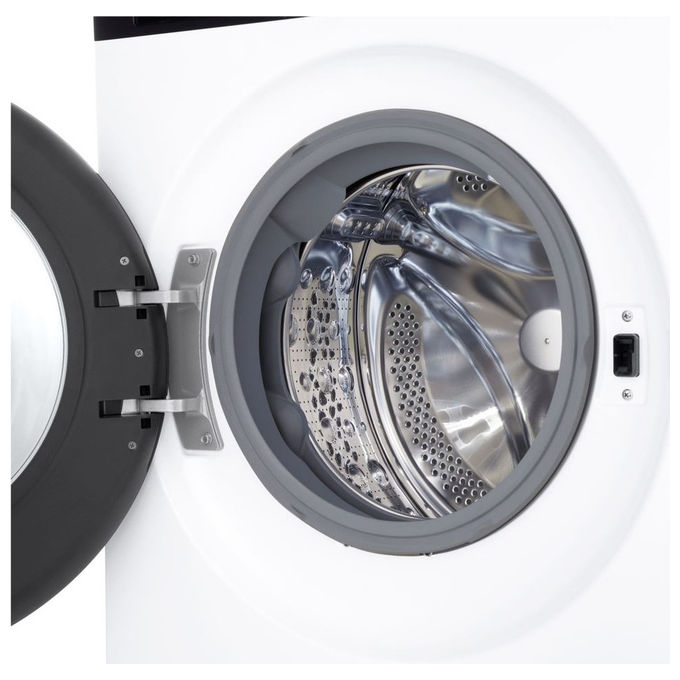 LG F4NX5009TKC Serie X5 Lavatrice Carica Frontale 9 Kg 1400 rpm Classe A Wi-Fi AI DD TurboWash Steam (85x60x56,5 cm) colore Bianco