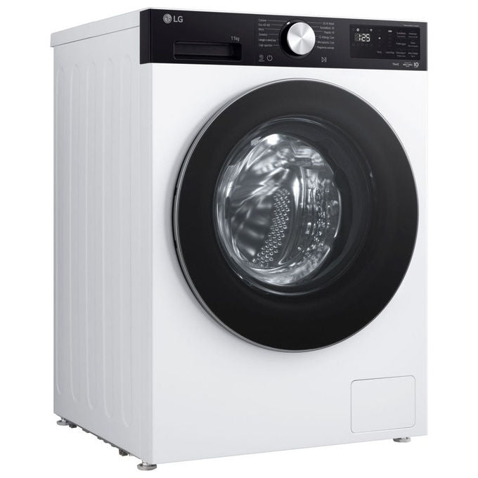 LG F4NX5009TKC Serie X5 Lavatrice Carica Frontale 9 Kg 1400 rpm Classe A Wi-Fi AI DD TurboWash Steam (85x60x56,5 cm) colore Bianco