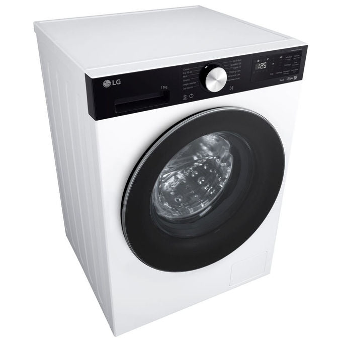 LG F4NX5009TKC Serie X5 Lavatrice Carica Frontale 9 Kg 1400 rpm Classe A Wi-Fi AI DD TurboWash Steam (85x60x56,5 cm) colore Bianco