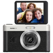 Kodak C1 PIXPRO Fotocamera Compatta 13 MP CMOS 4x Zoom Digitale Full HD 1080p LCD 2.8'' colore Nero