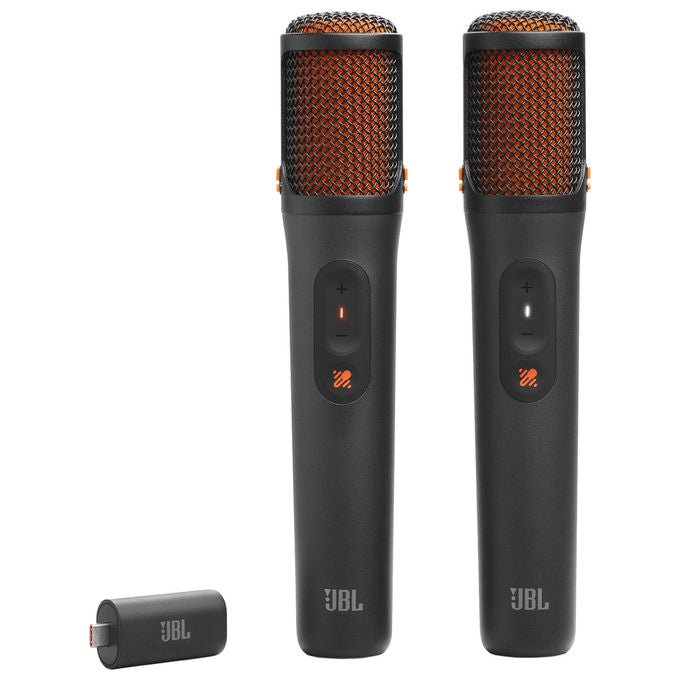 JBL EASYSING MICS Kit 2 Microfoni Wireless Karaoke AI con Dongle USB-C 50 15000 Hz autonomia 10 h colore Nero