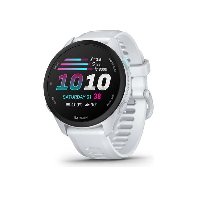 Garmin FORERUNNER 70 Smartwatch GPS AMOLED 1.2'' Multi-GNSS Cardiofrequenzimetro 80 Profili Sport colore Bianco