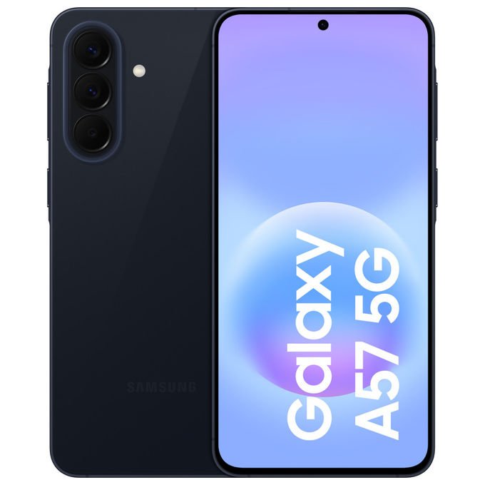 Samsung GALAXY A57 5G Smartphone 6.7'' 8 GB 128 GB Super AMOLED Plus 120 Hz Tripla cam 50 MP Batteria 5000 mAh IP68 colore Blu marino