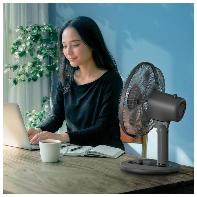 Philips CX1030-01 Serie 1000 Ventilatore da tavolo 35 cm 3 velocita' 2000 m³-h oscillante 35 dB colore Nero