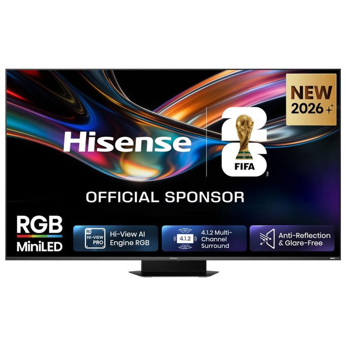 Hisense 75UR9S Smart TV RGB MiniLED 75'' 4K 180Hz Dolby Atmos 4.1.2 VIDAA Wi-Fi 6E colore Grigio