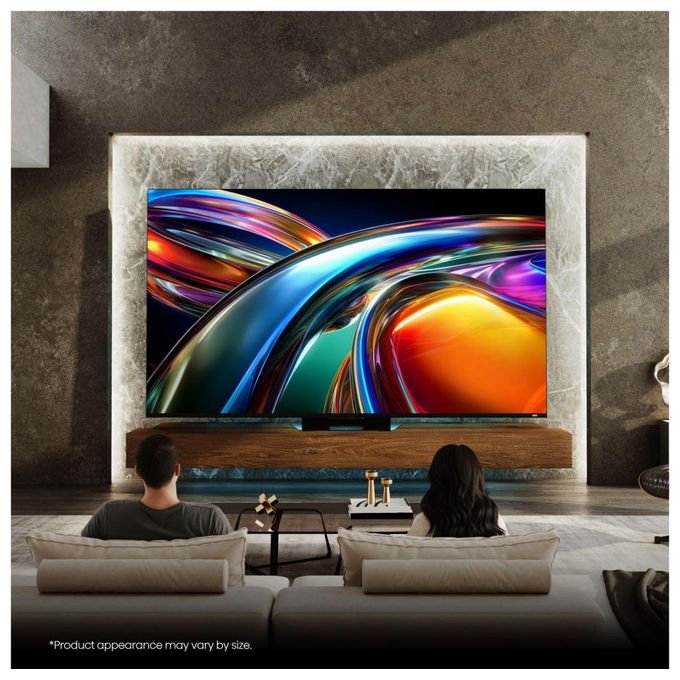 Hisense 75UR9S Smart TV RGB MiniLED 75'' 4K 180Hz Dolby Atmos 4.1.2 VIDAA Wi-Fi 6E colore Grigio
