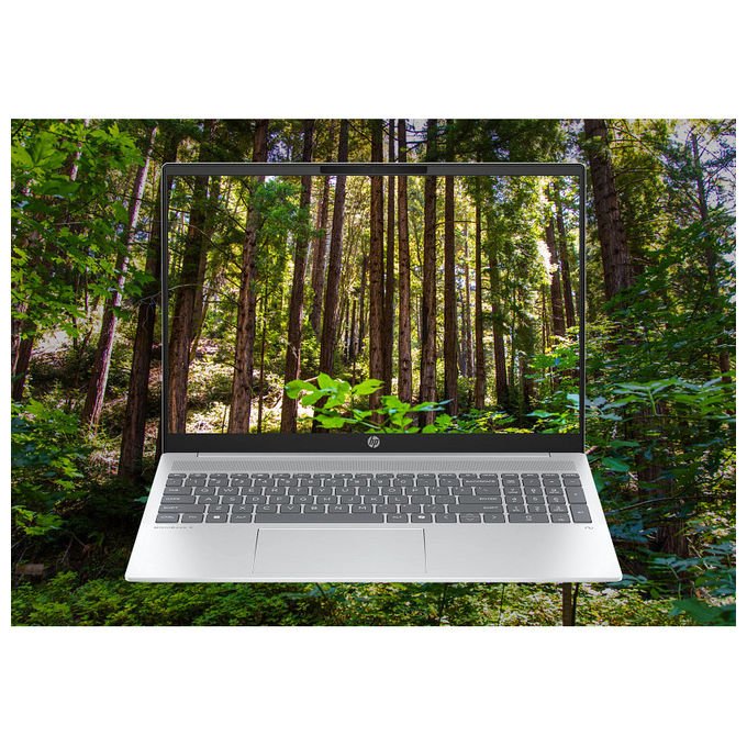 HP D70E7EA OmniBook 5 Laptop 16'' 2K AMD Ryzen AI 5 330 16 GB RAM 512 GB SSD NVMe Wi-Fi 6 Windows 11 Home colore Argento
