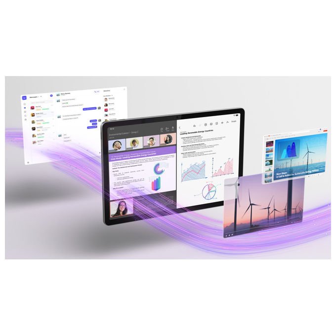 Lenovo ZAFR0983SE Idea Tab Tablet 11'' MediaTek Dimensity 6300 8 GB RAM 256 GB Android 15 Wi-Fi 5 con Pennino colore Grigio