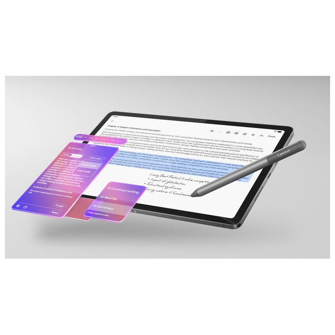 Lenovo ZAFR0983SE Idea Tab Tablet 11'' MediaTek Dimensity 6300 8 GB RAM 256 GB Android 15 Wi-Fi 5 con Pennino colore Grigio