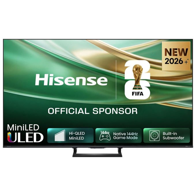 Hisense 50Q8S Q8S Smart TV MiniLED 50'' 4K Ultra HD 144Hz Dolby Vision IQ Dolby Atmos VIDAA colore Nero