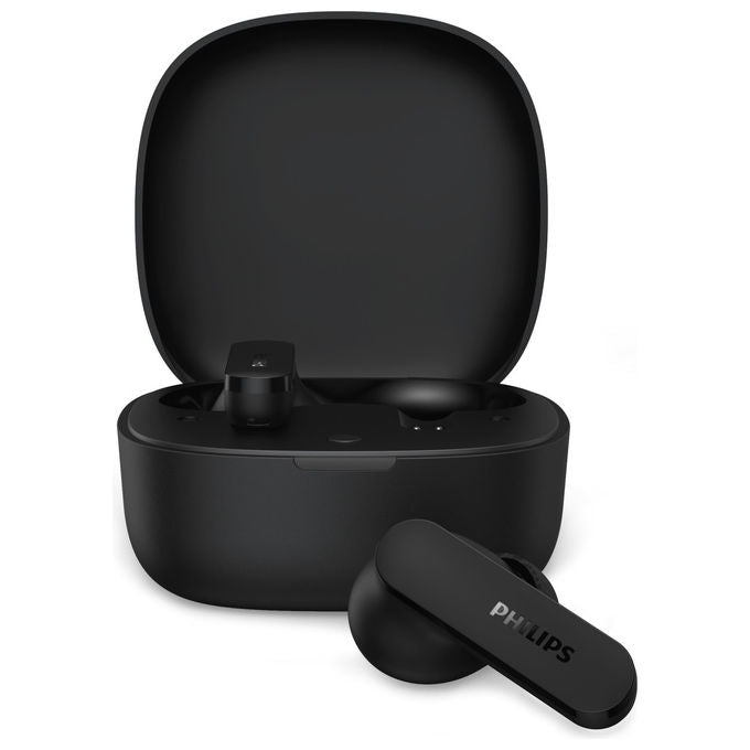 Philips TAT2100 Auricolari True Wireless In-Ear Bluetooth 6.0 IPX4 Autonomia 28h Controllo Touch colore Nero