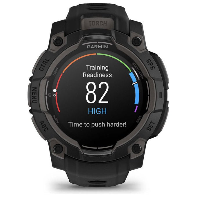 Garmin 010-02936-00 Instinct 3 AMOLED Smartwatch GPS 45 mm 1.2'' 4 GB batteria 18 giorni colore Nero