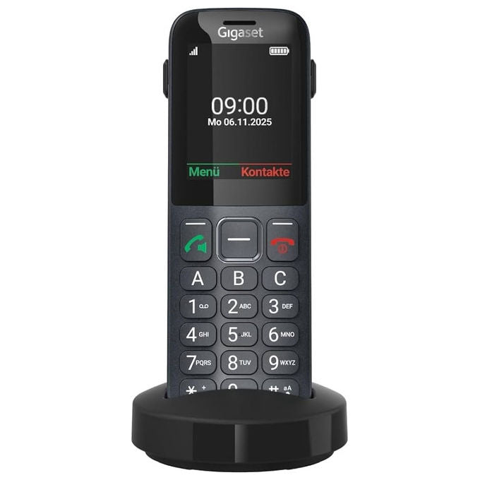 [ComeNuovo] Gigaset S30853-H1236-R101 Comfort 600 SIM Telefono 4G VoLTE Display 2.4'' Bluetooth 5.0 Batteria 1000 mAh colore Antracite
