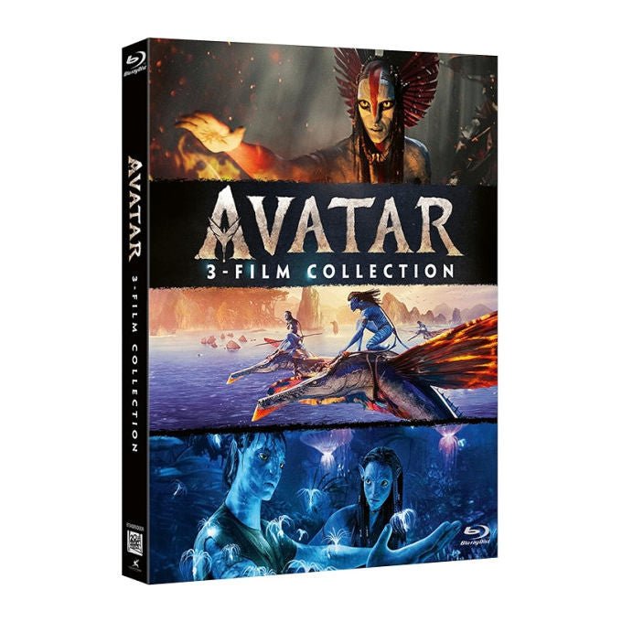 Eagle Pictures Avatar 3 Movie Collection Cofanetto 3 DVD Avatar La Via dell'Acqua Avatar Fuoco e Cenere James Cameron