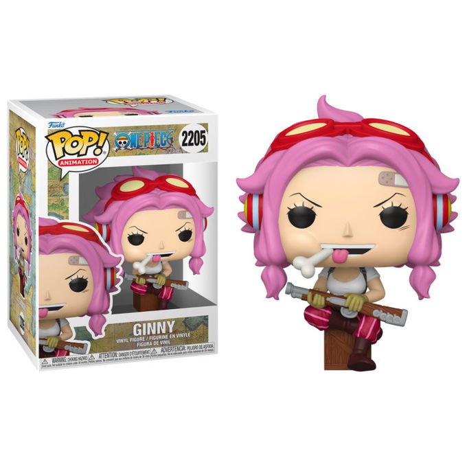 Funko 90563 POP! Animation One Piece Figura in Vinile Ginny 9 cm