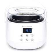 Rio WXHR Scaldacera Professionale 500 ml Display LCD Temperatura Regolabile 80°C 130°C Timer Automatico Vasca Silicone Antiaderente