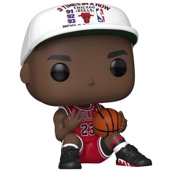 Funko 90538 POP NBA Figura in Vinile Chicago Bulls Michael Jordan 3 Times in a Row 9 cm