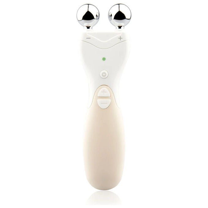 Rio FALI7 Face 60 Seconds Lift Massaggiatore Facciale EMS Faradico Infusione Galvanica Collagene Retinolo 3 Programmi colore Bianco