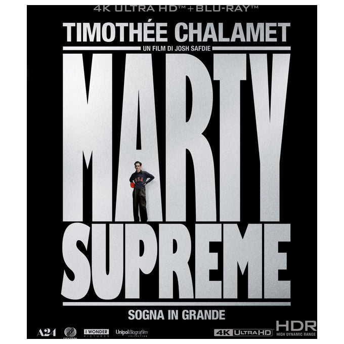 Eagle Pictures Marty Supreme Blu-ray Film Drammatico Josh Safdie con Timothée Chalamet 149 min
