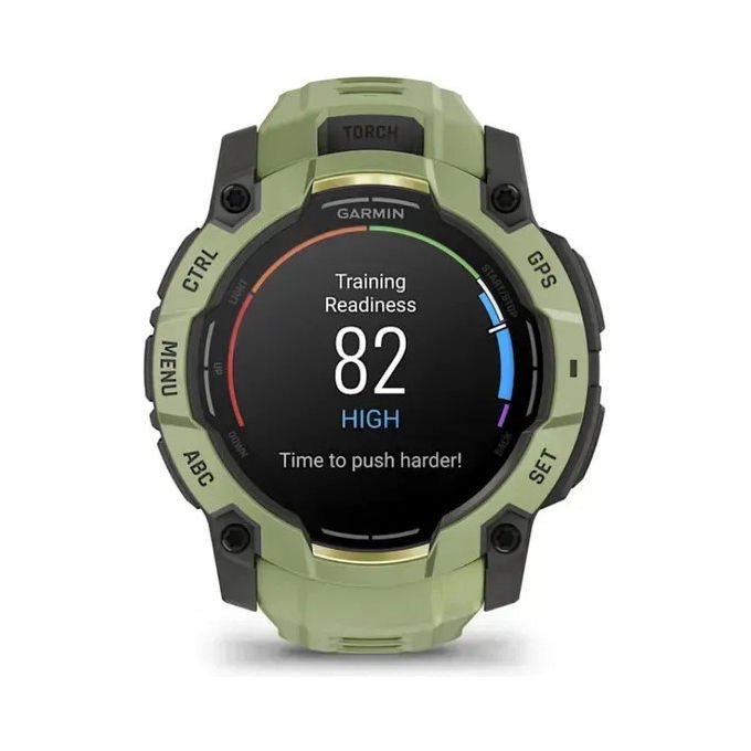 Garmin 010-03020-02 Instinct 3 Smartwatch AMOLED 50 mm GPS 4 GB autonomia 24 giorni resistente 10 ATM colore Verde