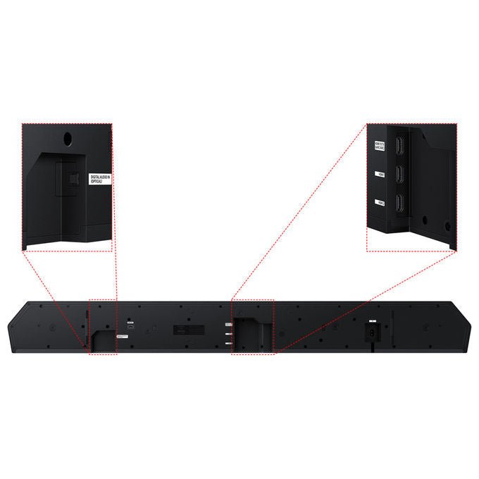 Samsung HW-Q990H-XC Soundbar 11.1.4 canali 756W Dolby Atmos Wireless Q-Symphony Bluetooth 5.3 HDMI eARC colore Nero