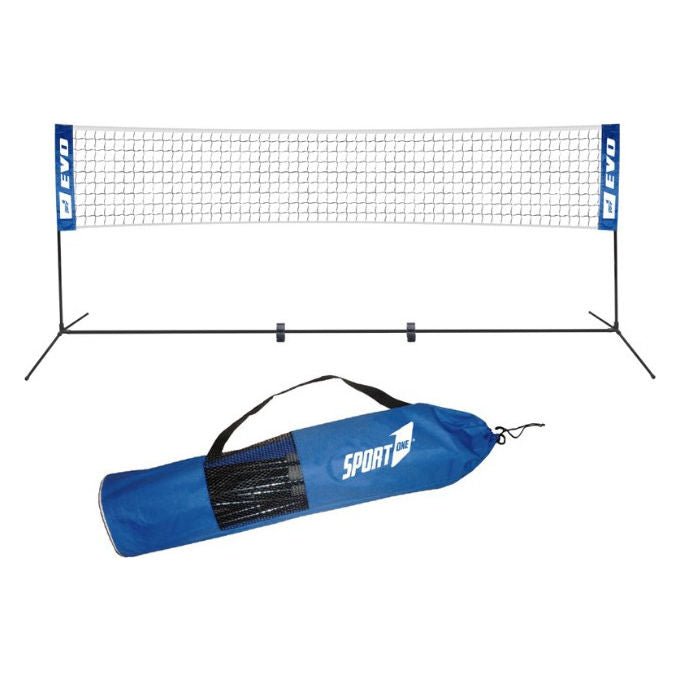 Sport One SPO704100106 Outdoor Multisport Flex Rete Autoportante Beach Volley Beach Tennis Badminton 300x225 cm Base Zavorrata