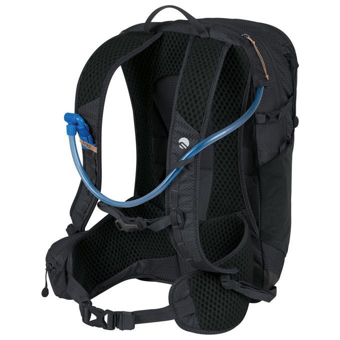 Ferrino Gecko 23 Zaino da Trekking Multisport 23 l Nylon 210D Hexagonal Dry Net System compatibile H2 Bag colore Nero