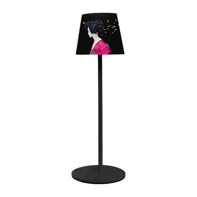 Majestic 120454 SW Alea Dulac Rondine Lampada da tavolo LED ricaricabile Touch Dimmer IP54 500 lm 45h autonomia colore Bianco