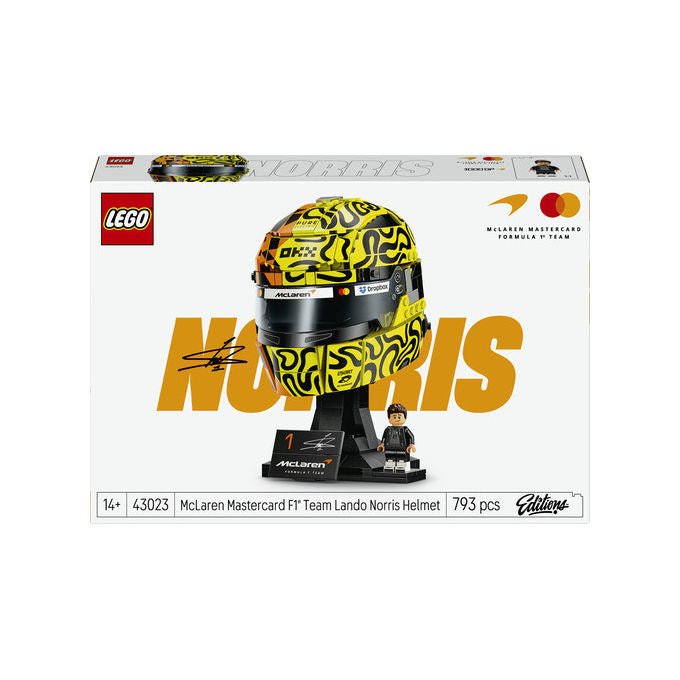 Lego 43023 Editions Set di Costruzioni Casco Lando Norris McLaren F1 793 pezzi 14+